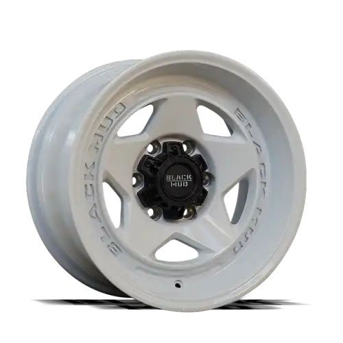 Black Mud M550 Gloss White 6x139.7 17R 8.5 100,1 -12