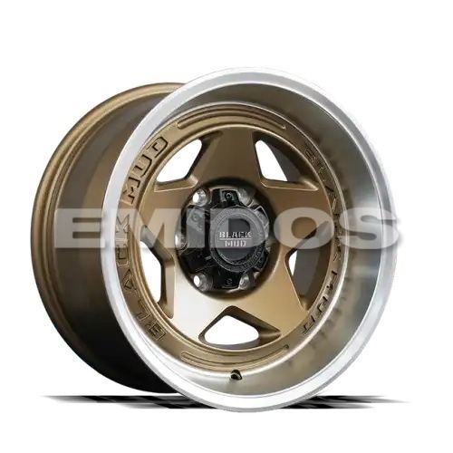 Black Mud M550 Bronze/Machined lip 6x139.7 17R 8.5 100,1 0