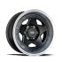 Black Mud M550P Matte gunmetal 6x139.7 18R 8.5 106,1 10