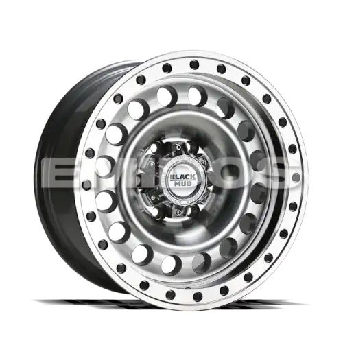 Black Mud M570 Silver Machined Face 5x150 18R 8.5 110 20