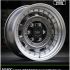 Black Mud M580C Matte Gunmetal/Machined lip 6x139.7 18R 8.5 100,1 0
