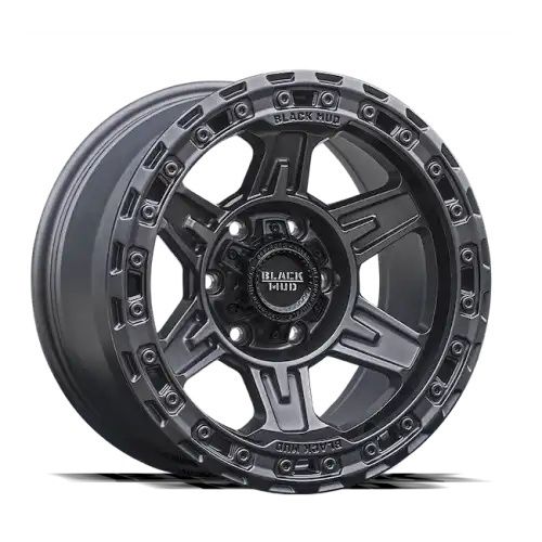 Black Mud M590 Matte gunmetal 6x139.7 17R 8.5 100,1 0