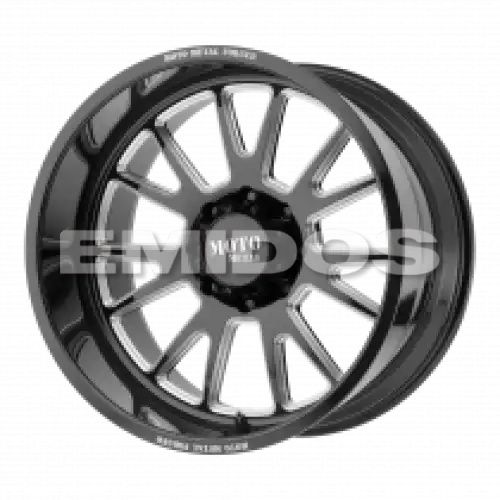 Moto Metal MO401 GLOSS BLACK MILLED 6x139.7 20R 10 106.1 -24
