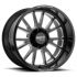 Moto Metal MO401 GLOSS BLACK MILLED 8x170 20R 12 125.1 -44