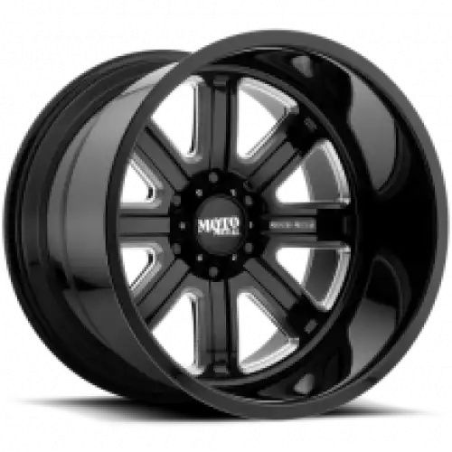 Moto Metal MO402 GLOSS BLACK MILLED 5x127 22R 14 71.5 -76