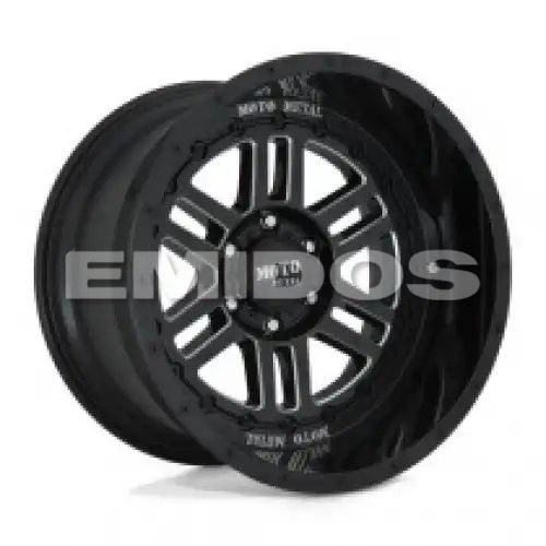 Moto Metal MO800 DEEP SIX GLOSS BLACK MILLED 8x170 20R 10 125.1 -18