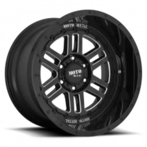 Moto Metal MO800 DEEP SIX GLOSS BLACK MILLED 8x180 20R 10 124.2 -18