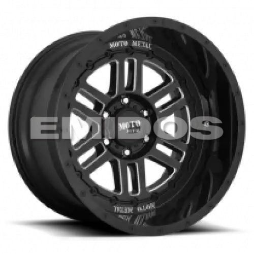 Moto Metal MO800 DEEP SIX GLOSS BLACK MILLED 5x127 20R 12 71.5 -44