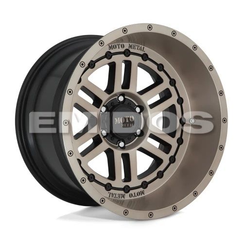Moto Metal MO800 DEEP SIX SATIN BLACK W/ BRONZE TINT 8x170 20R 12 125.1 -44