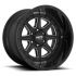 Moto Metal MO801 PHANTOM GLOSS BLACK MILLED 8x165.1 20R 10 125.1 -18
