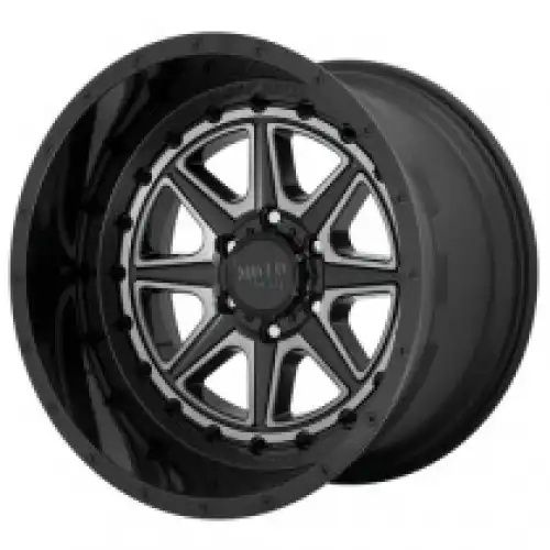 Moto Metal MO801 PHANTOM GLOSS BLACK W/ GRAY TINT 5x127 20R 12 71.5 -44