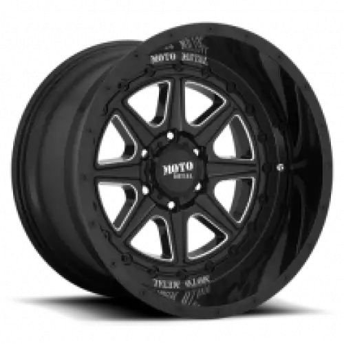 Moto Metal MO801 PHANTOM GLOSS BLACK MILLED 8x170 24R 12 125.1 -44