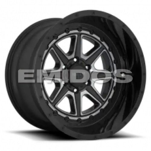 Moto Metal MO801 PHANTOM GLOSS BLACK W/ GRAY TINT 8x170 24R 12 125.1 -44