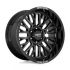 Moto Metal MO802 WARLOCK GLOSS BLACK MILLED 5x127 20R 10 71.5 -18