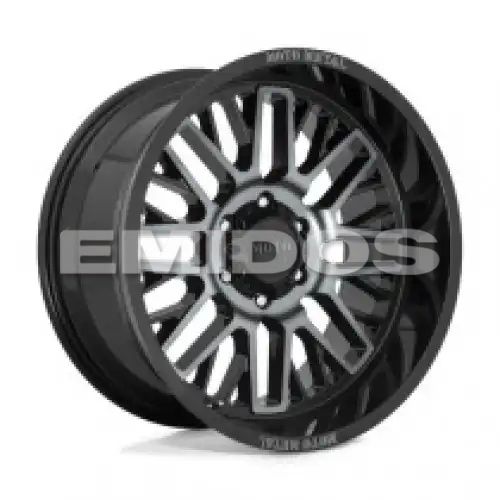 Moto Metal MO802 WARLOCK GLOSS BLACK MACHINED W/ GRAY TINT 5x139.7 20R 10 78.1 -18
