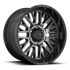 Moto Metal MO802 GLOSS BLACK MACHINED W/ GRAY TINT 8x165.1 20R 9 125.1 BNK