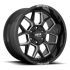 Moto Metal MO803 BANSHEE GLOSS BLACK MILLED 8x170 20R 10 125.1 -18