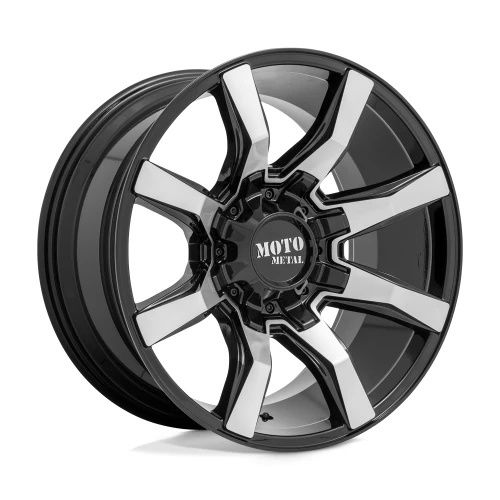 Moto Metal MO804 SPIDER GLOSS BLACK MACHINED 5x127/139.7 20R 9 78.1 BNK