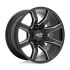 Moto Metal MO804 SPIDER GLOSS BLACK MILLED 6x120/139.7 20R 9 78.1 BNK