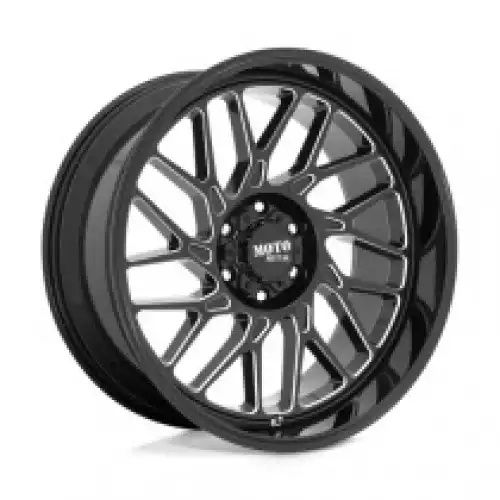 Moto Metal MO805 GLOSS BLACK MILLED 8x170 20R 10 125.1 -18