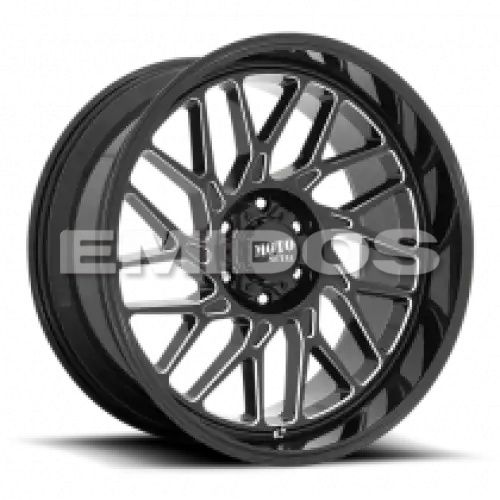 Moto Metal MO805 GLOSS BLACK MILLED 8x180 20R 10 124.2 -18