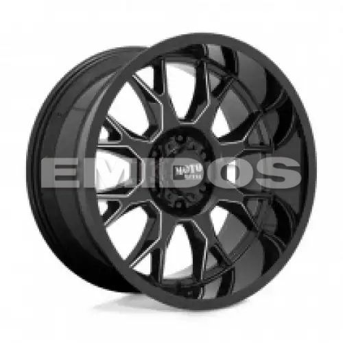 Moto Metal MO806 GLOSS BLACK MILLED 6x120 20R 9 66.9 BNK