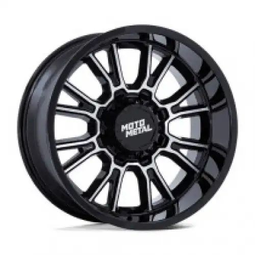 Moto Metal MO810 LEGACY GLOSS BLACK MACHINED 6x135/139.7 17R 9 106.1 1