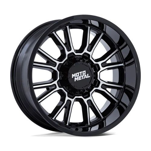 Moto Metal MO810 LEGACY GLOSS BLACK MACHINED 6x135/139.7 18R 9 106.1 1