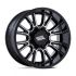 Moto Metal MO810 LEGACY GLOSS BLACK MACHINED 8x180 18R 9 124.2 20