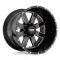 Moto Metal MO962 GLOSS BLACK MILLED 6x135/139.7 17R 10 106.1 -24