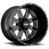 Moto Metal MO962 GLOSS BLACK MILLED 8x170 17R 10 125.1 -24