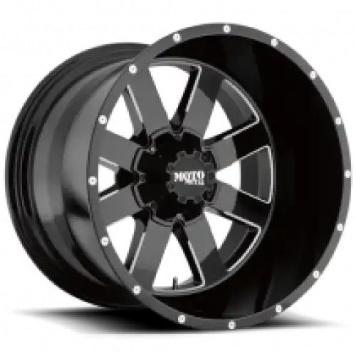 Moto Metal MO962 GLOSS BLACK MILLED 5x139.7/150 18R 10 110.1 -24