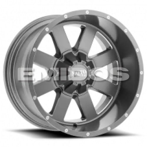 Moto Metal MO962 SATIN GRAY MILLED 8x165.1 18R 9 125.1 BNK