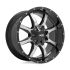 Moto Metal MO970 GLOSS BLACK W/ MACHINED FACE 8x165.1 20R 9 125.1 BNK