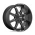 Moto Metal MO970 GLOSS BLACK W/ MILLED SPOKE & MOTO METAL ON LIP 8x170 18R 10 125.1 -24