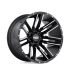 Moto Metal MO978 RAZOR SATIN BLACK MACHINED 8x165.1 20R 9 125.1 18