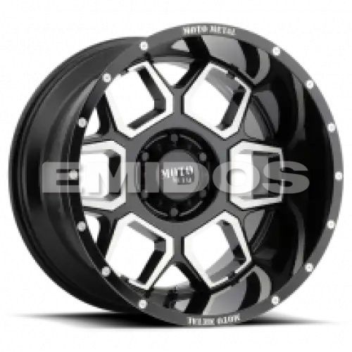 Moto Metal MO981 SPADE GLOSS BLACK MACHINED 5x127 20R 10 72.56 -24