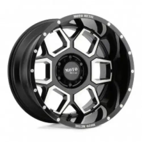 Moto Metal MO981 SPADE GLOSS BLACK MACHINED 6x135 20R 10 87.1 -24