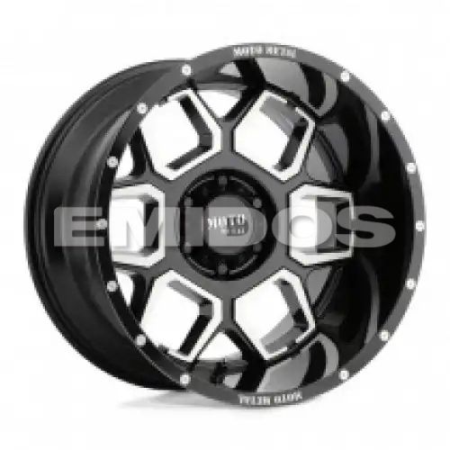 Moto Metal MO981 SPADE GLOSS BLACK MACHINED 6x139.7 20R 10 106.1 -24