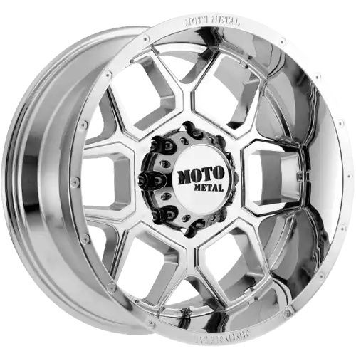 Moto Metal MO981 SPADE CHROME 8x165.1 22R 12 125.1 -44