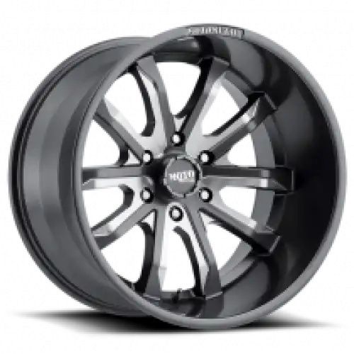 Moto Metal MO983 DAGGER SATIN GRAY MILLED 6x135 22R 10 87.1 -18