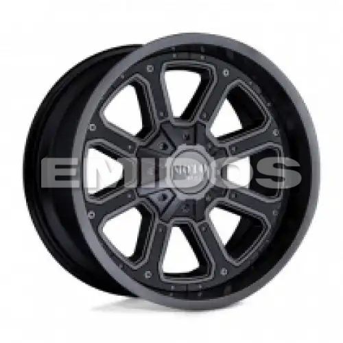 Moto Metal MO984 SHIFT MATTE GRAY W/ G-BLK INSERTS 8x170 17R 9 125.1 -12