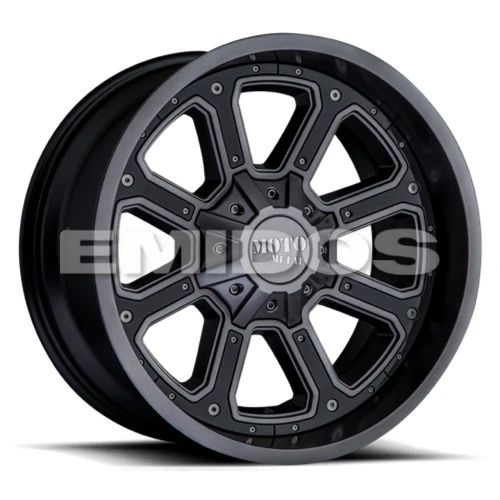 Moto Metal MO984 SHIFT MATTE BLACK W/ G-BLK INSERTS 6x139.7 18R 9 100.3 30