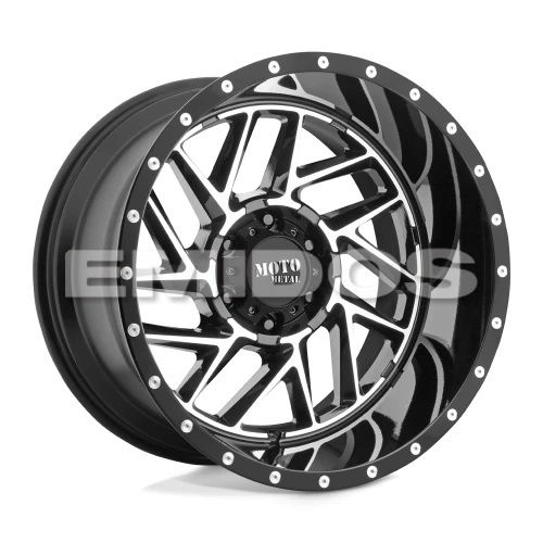Moto Metal MO985 BREAKOUT GLOSS BLACK MACHINED 6x114.3 20R 9 66.06 18