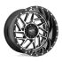 Moto Metal MO985 BREAKOUT GLOSS BLACK MACHINED 8x180 20R 9 124.2 BNK