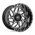 Moto Metal MO985 BREAKOUT GLOSS BLACK MACHINED 5x114.3 16R 8 72.56 -6