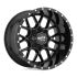 Moto Metal MO986 SIEGE GLOSS BLACK 8x170 20R 10 125.1 -18