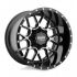 Moto Metal MO986 SIEGE GLOSS BLACK MACHINED 5x127/139.7 20R 9 78.1 18