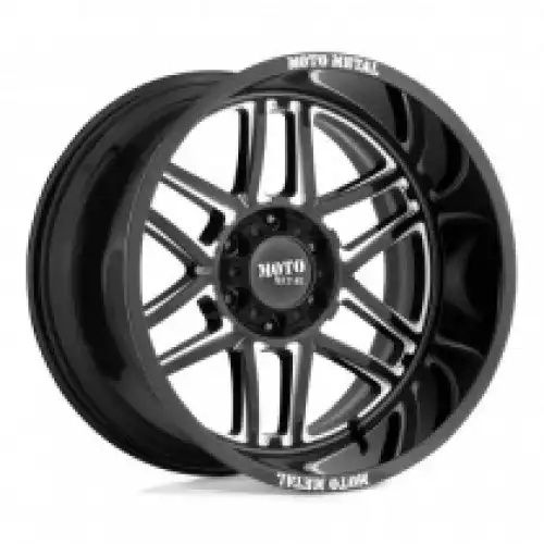 Moto Metal MO992 FOLSOM GLOSS BLACK MILLED 5x139.7 20R 10 78.1 -18