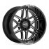 Moto Metal MO992 FOLSOM GLOSS BLACK MILLED 6x139.7 22R 10 106.1 -18